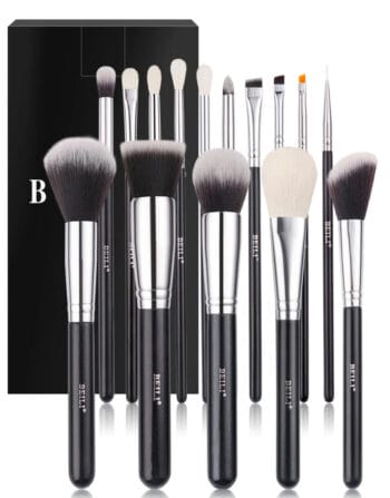 BEILI Makeup Brush Set - 15pcs