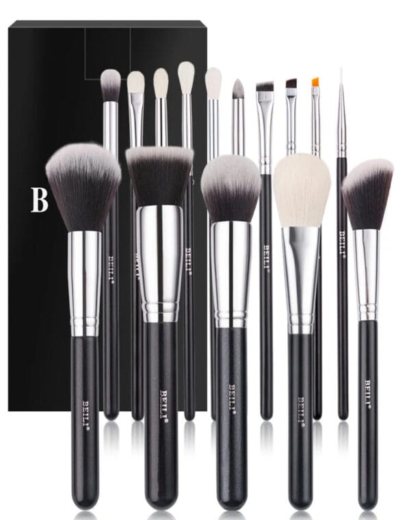 BEILI Makeup Brush Set - 15pcs