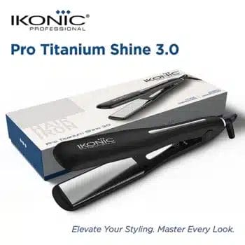 IKONIC Pro Titanium Shine 3.0 Hair Straightener