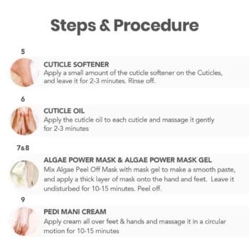 O3+ Pedilogix PRO Algae Pedicure & Manicure Kit