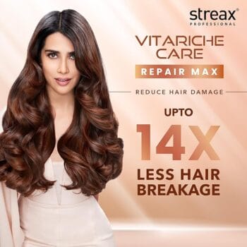 Streax Professional Vitarich Care Repair Max Shampoo (1500ml)