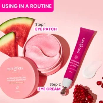Dot & Key Watermelon Cooling Hydrogel Eye Patches