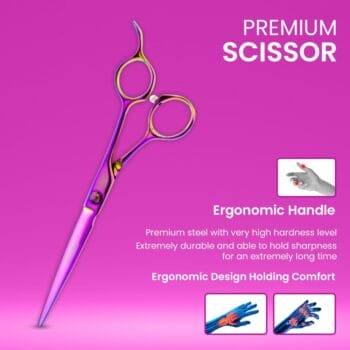 KRAFTPRO SWC 6 Professional Salon Scissors for Hair Cutting