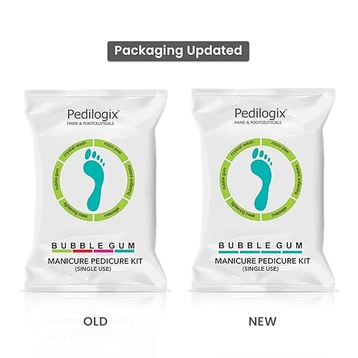 O3+ Pedilogix Bubblegum Manicure Pedicure Single Use Kit