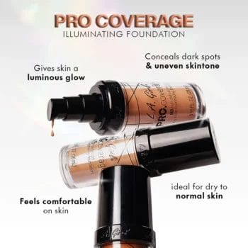 LA girl Pro Coverage Illuminating Foundation