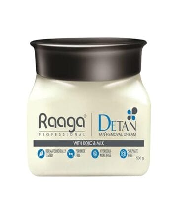 Raaga Professional De-Tan Removal Cream Kojic & Milk - 500 Gm