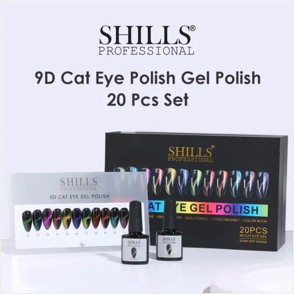 Shills Professional 9D Cat Eye Gel Nail Polish Kit