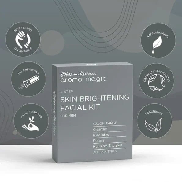 Aroma Magic Skin Brightening Men's Facial Kit