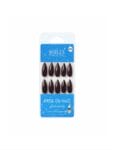 Reusable Press on Nails Maroon