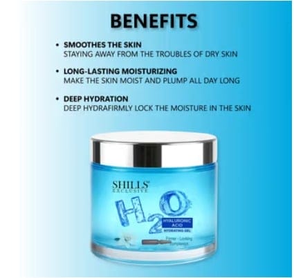 Shills Exclusive H2O Hyaluronic Acid Hydrating Gel