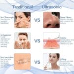 White Sugar Beauty Ultrasonic Shovel Machine for Facial Skin Scrubber