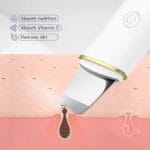 White Sugar Beauty Ultrasonic Shovel Machine for Facial Skin Scrubber