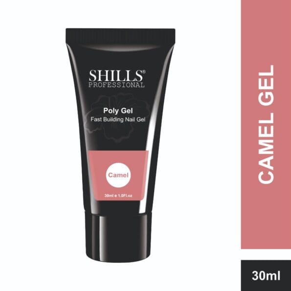 Shills Professional POLY GEL Fast Building Nail Gel - Camel