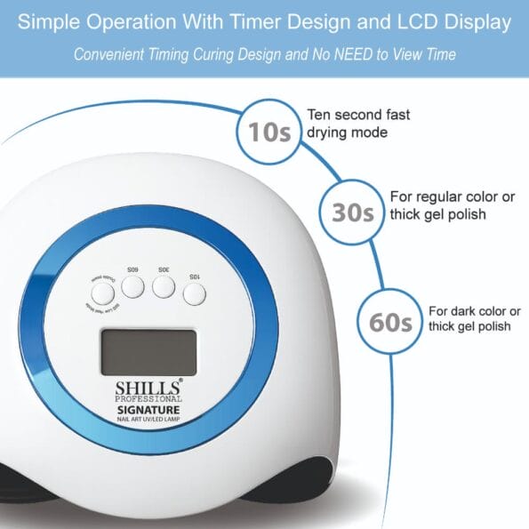 Shills Professional Signature UV LED Nail Lamp - 1Pcs
