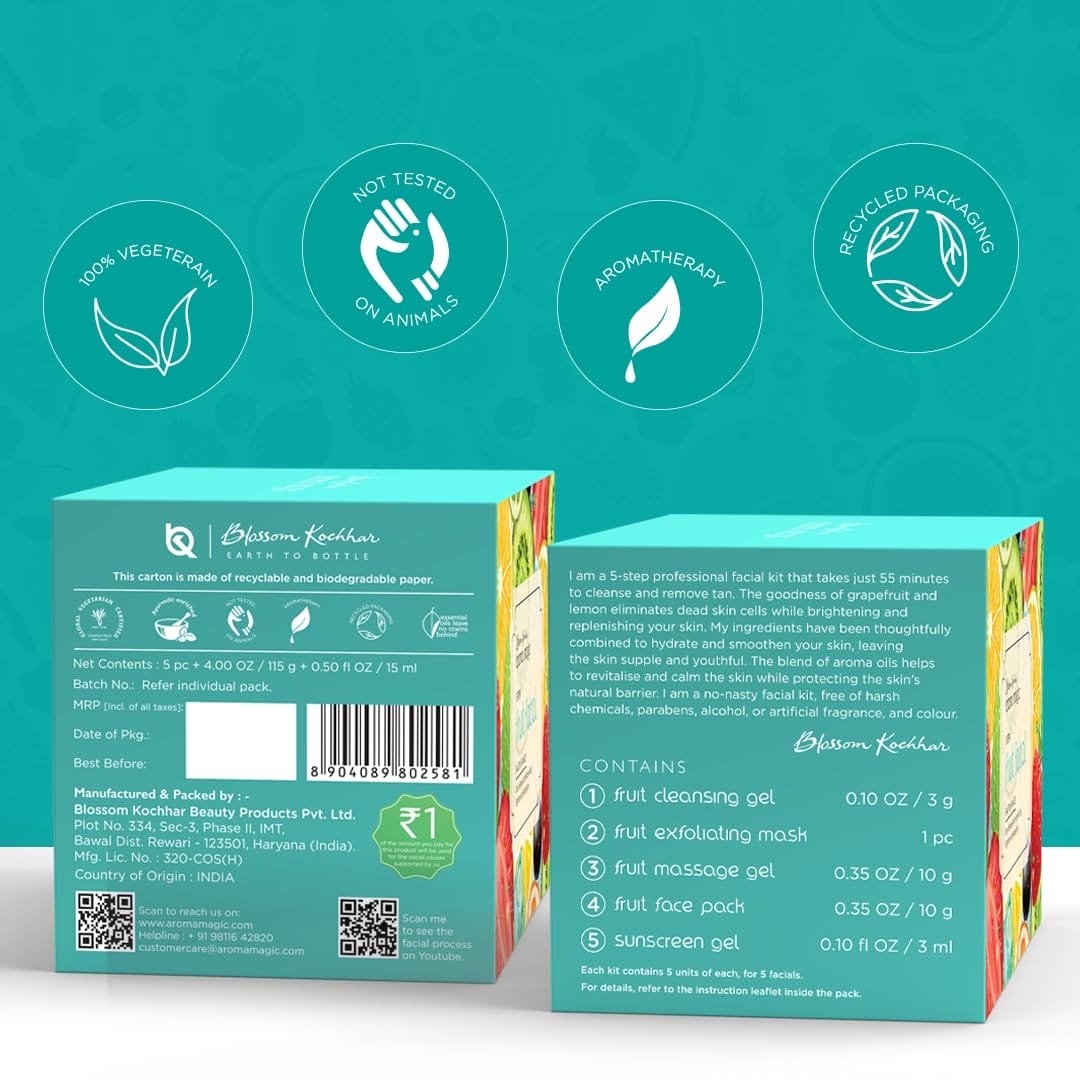 Aroma Magic Fruit Facial Kit - 500g