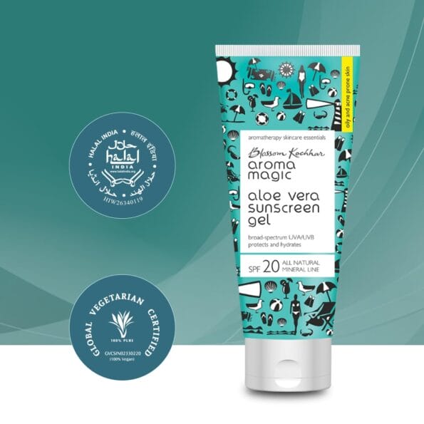 Aroma Magic Aloe Vera Sunscreen Gel - 50ml