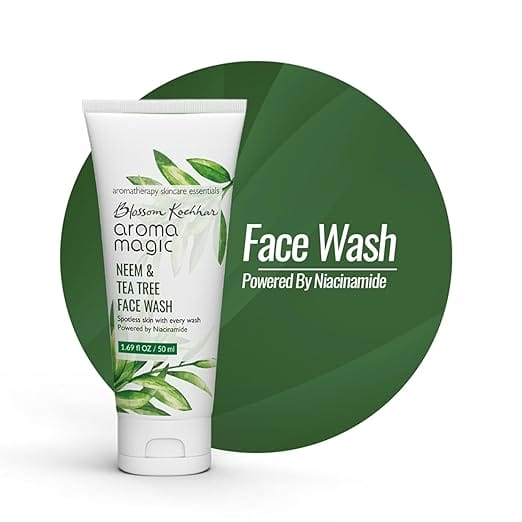 Aroma Magic Neem And Tea Tree Face Wash with Niacinamide - 100 ml