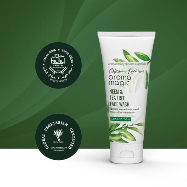 Aroma Magic Neem And Tea Tree Face Wash with Niacinamide - 100 ml