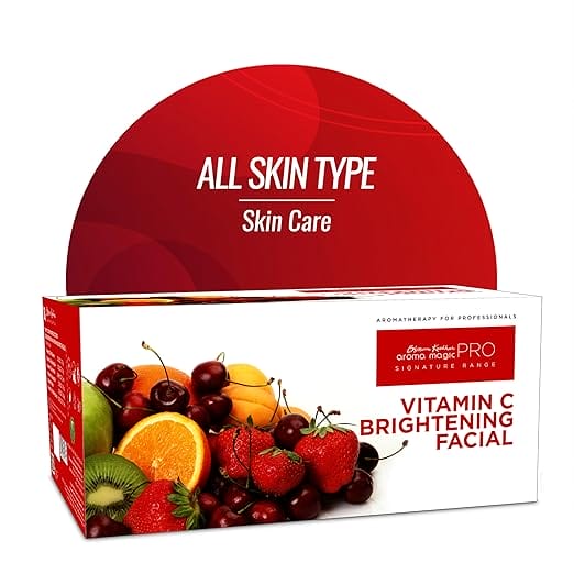 Aroma Magic Vitamin C Skin Brightening PRO Facial Kit - 6 Steps
