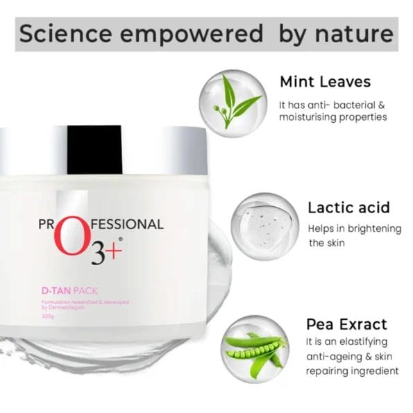 O3+ D-Tan Pack for Tan Removal