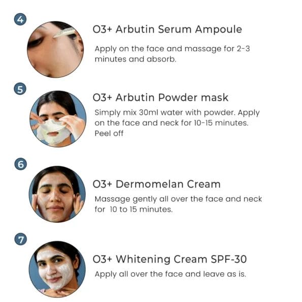 O3+ Shine & Glow Single Use Kit for Brightening & Even Skin Tone -38g