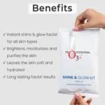 O3+ Shine & Glow Single Use Kit for Brightening & Even Skin Tone