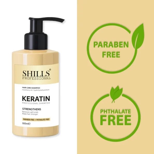 Shills Professional Keratin Shampoo-500ml