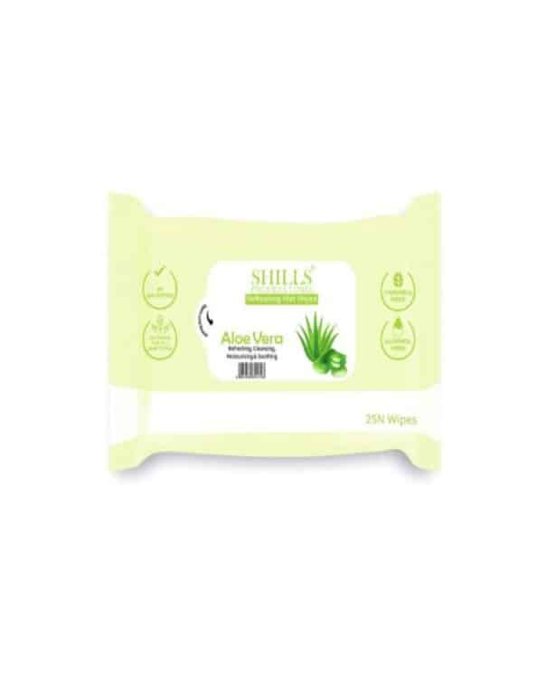 Shills Professional Wet Wipes Aloe-vera - 25Pcs