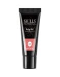 Shills Professional POLY GEL Fast Building Nail Gel - Clear Coffee