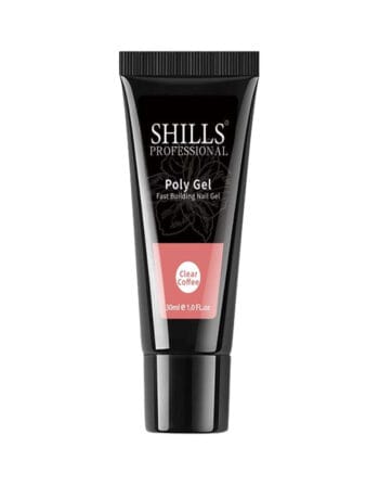 Shills Professional POLY GEL Fast Building Nail Gel - Clear Coffee